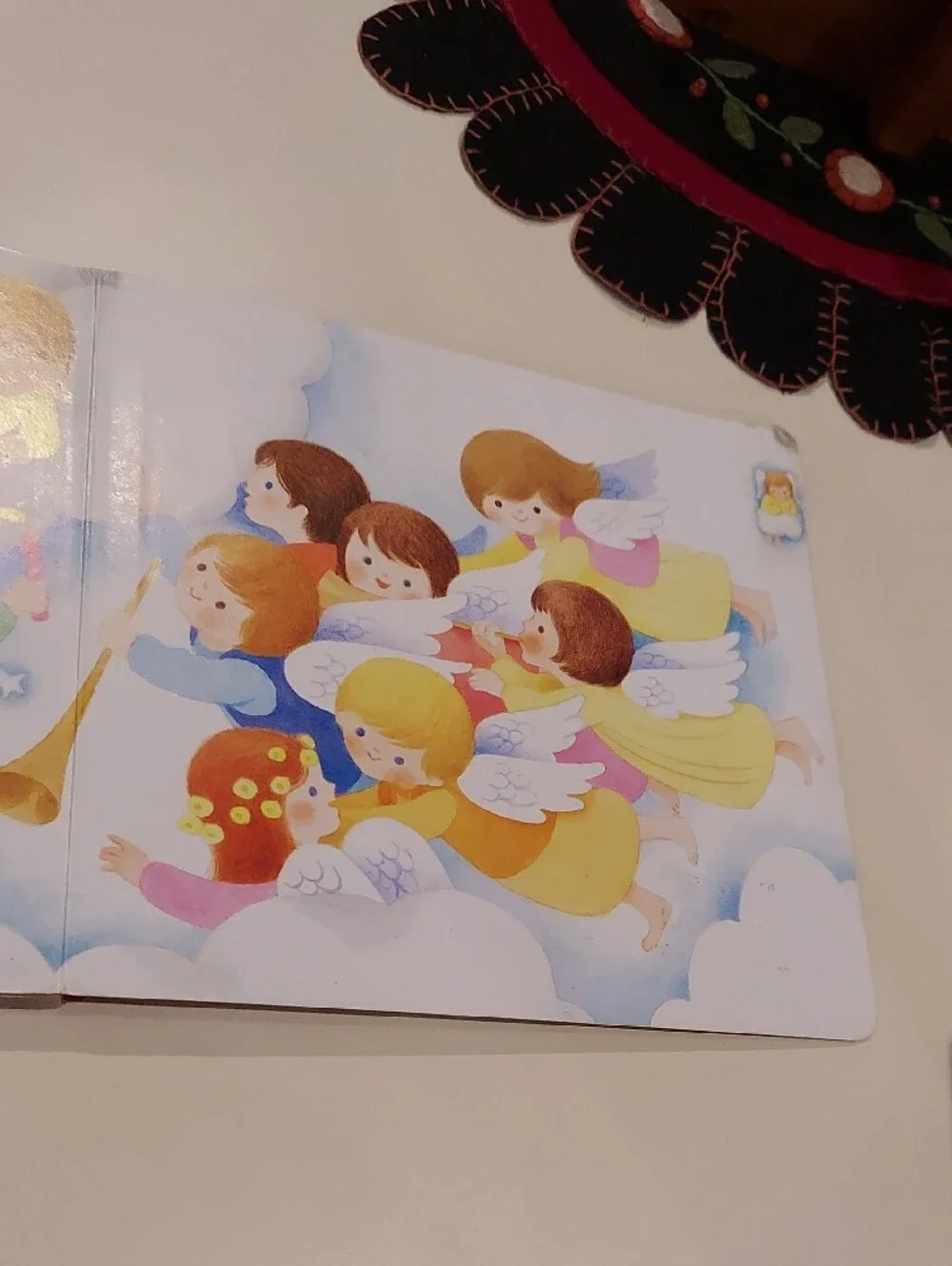Ten Little Christmas Angels Board Book - 1991